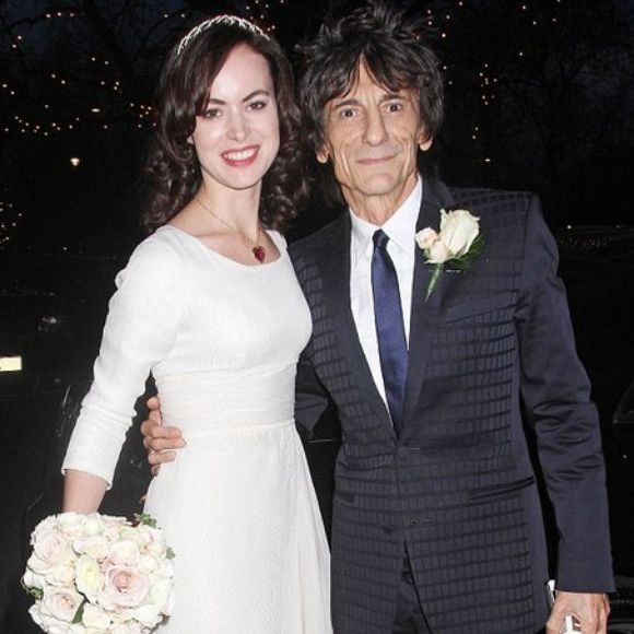 Рон Вуд из The Rolling Stones женился в третий раз