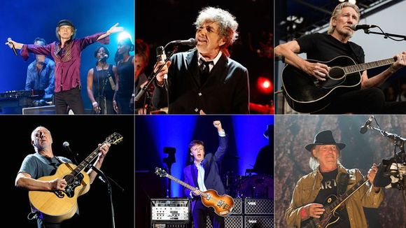 The Rolling Stones, Боб Дилан, Пол Маккартни, The Who и Роджер Уотерс сыграют вместе